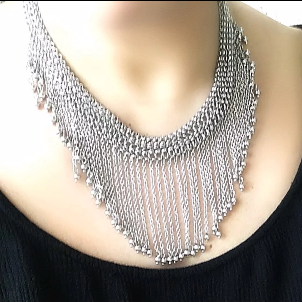 📿 NIB Chloe + Isabel Waterfall Statement Necklace